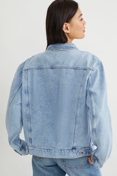 Femmes - Veste en jean - jean bleu clair