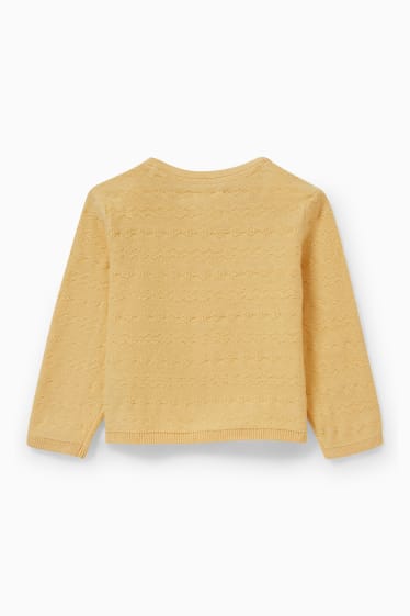 Baby: meisjes - Babyvest - geel