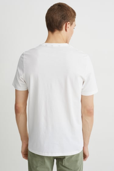 Heren - T-shirt - wit