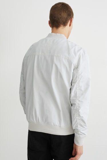 Men - Track jacket - light gray