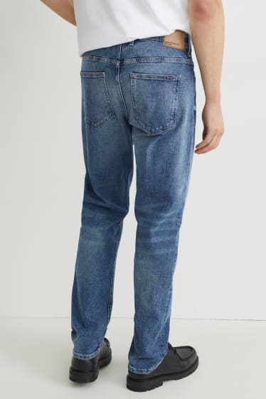 Heren - Straight jeans - jeansblauw