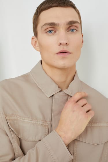 Hommes - Veste - beige