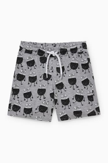 Bambini - Set - maglia a maniche corte e shorts - 2 pezzi - bianco