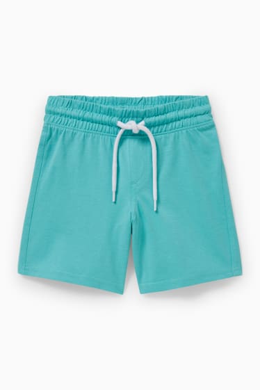 Bambini - Set - maglia a maniche corte e shorts - 2 pezzi - blu scuro