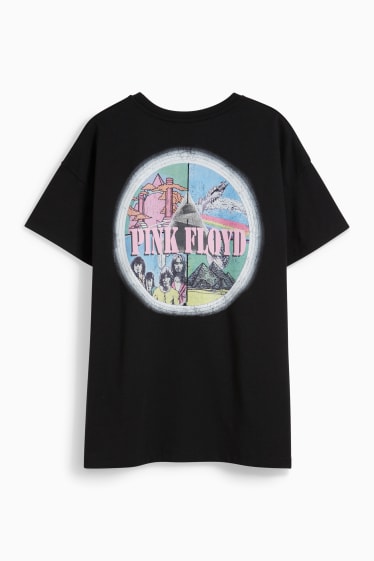 Donna - CLOCKHOUSE - t-shirt - Pink Floyd - nero
