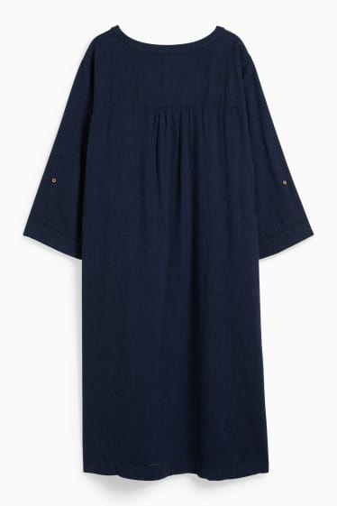 Femmes - Robe - bleu foncé