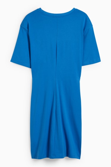 Jóvenes - CLOCKHOUSE - vestido estilo camiseta - azul