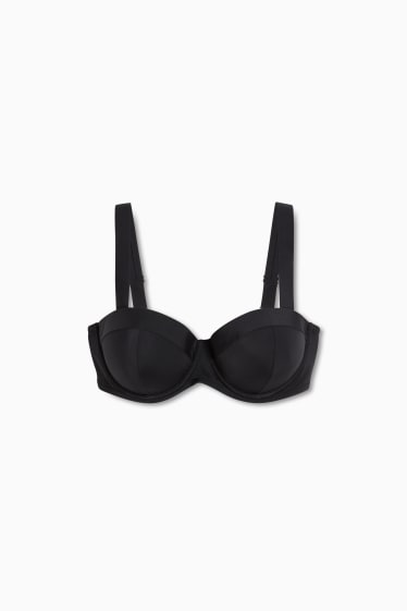 Donna - Bikini con ferretti - imbottito - LYCRA® XTRA LIFE™ - nero