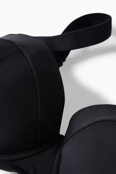 Femei - Chiloți bikini cu armătură - vătuit - LYCRA® XTRA LIFE™ - negru