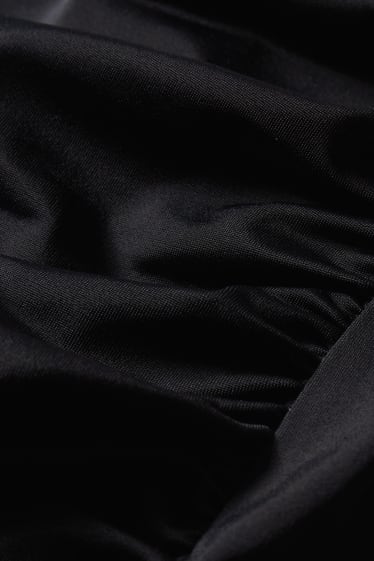 Donna - Costume da bagno con arricciatura - imbotto - LYCRA ® XTRA LIFE™ - nero