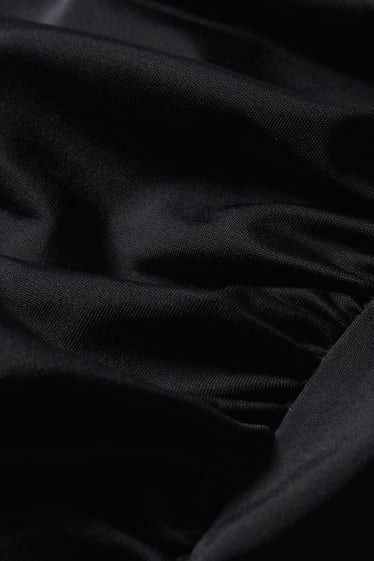 Femmes - Maillot de bain orné de fronces - ampliforme - LYCRA® XTRA LIFE™ - noir