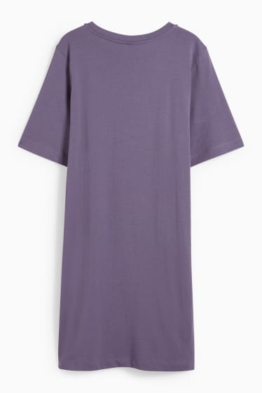 Femmes - Haut long - Snoopy - violet