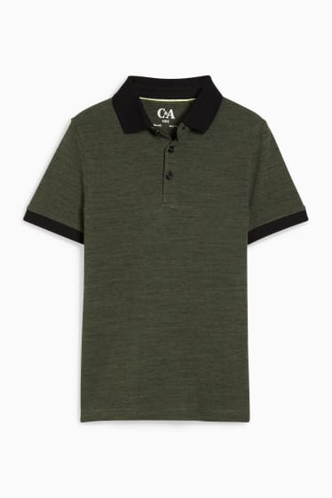 Kinder Jungen - Poloshirt - grün