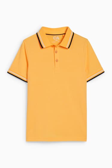 Kinderen: jongens - Poloshirt - oranje