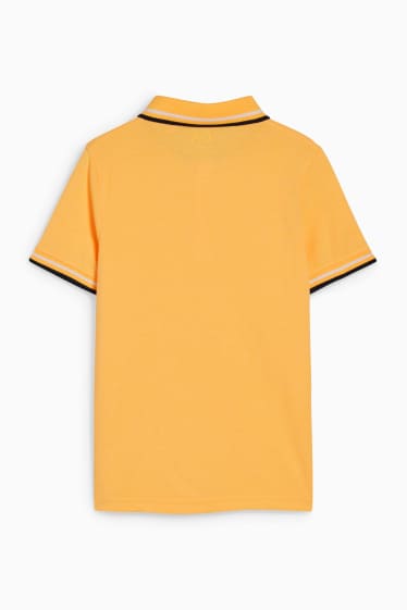 Copii - Tricou polo - portocaliu