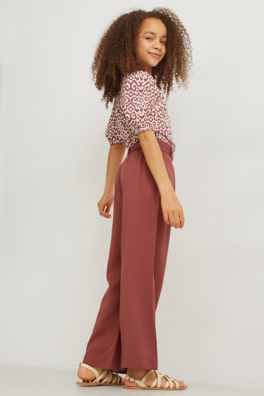 Enfants filles - Pantalon - marron