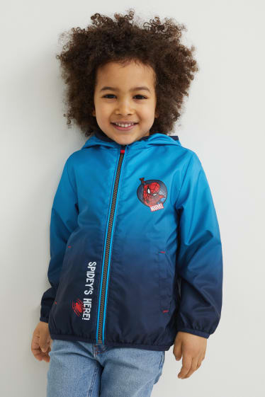 Kinder - Spider-Man - Jacke mit Kapuze - blau