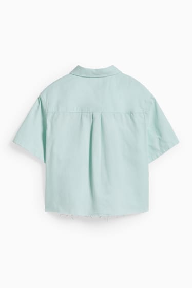 Donna - Blusa - verde menta