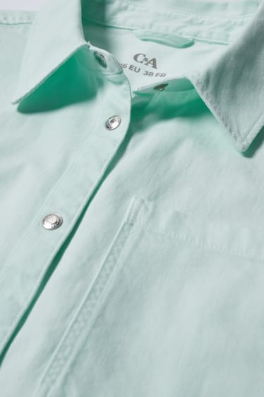 Mujer - Blusa - verde menta