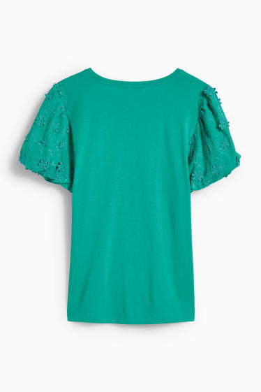 Dames - T-shirt - groen