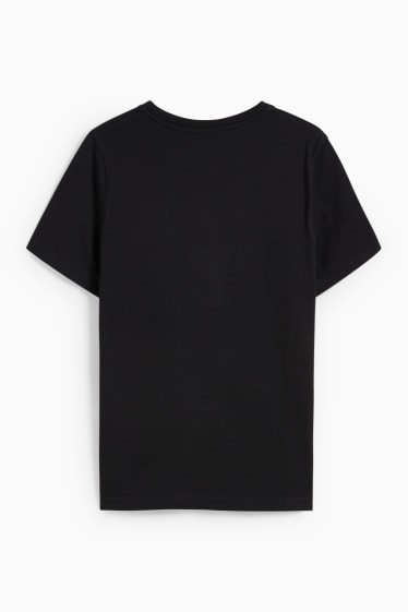 Kinder Jungen - Kurzarmshirt - genderneutral - schwarz
