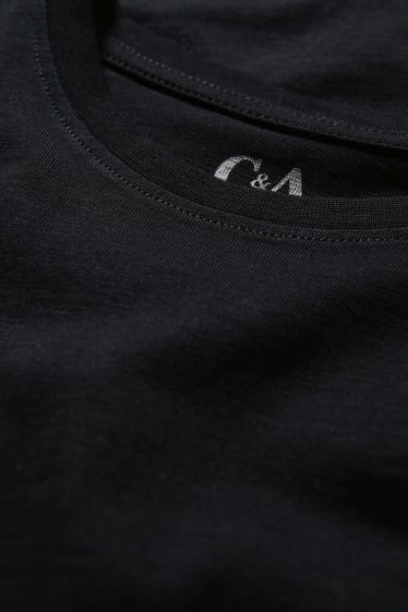 Kinder Jungen - Kurzarmshirt - genderneutral - schwarz