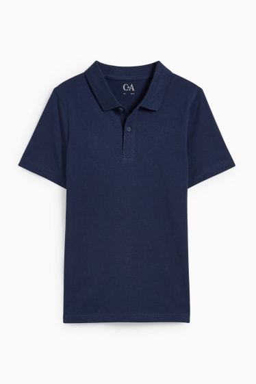 Kinder Jungen - Poloshirt - dunkelblau