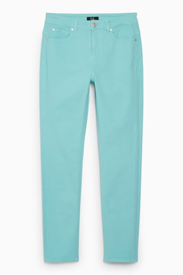 Femmes - Pantalon - high waist - Flex - vert menthe