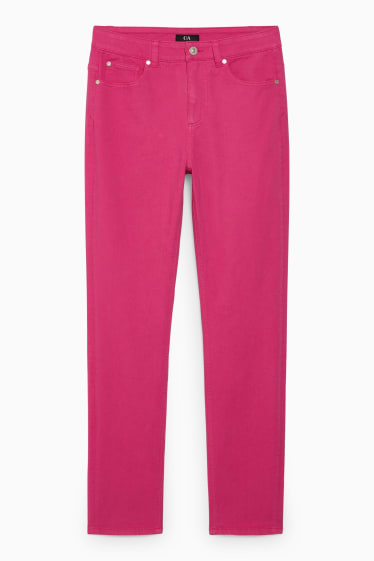 Dona - Pantalons - high waist - Flex - fúcsia