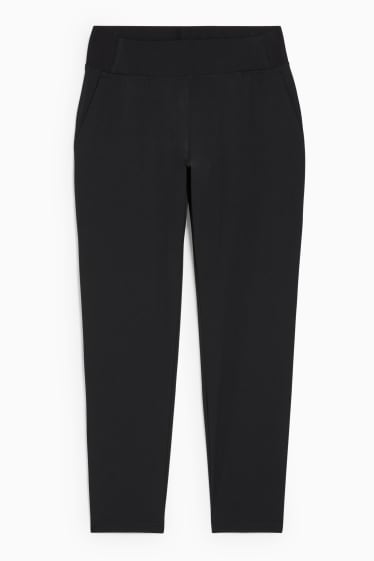 Dames - Sportlegging - fitness - 4 Way Stretch - zwart