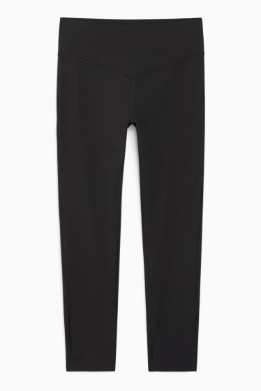 Women - Active leggings - supportive - fitness - 4 Way Stretch - black