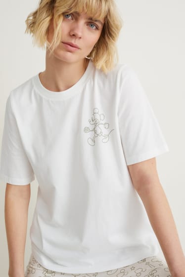 Women - Pyjamas - Mickey Mouse - cremewhite