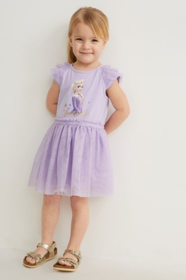 Children - Frozen - dress - violet