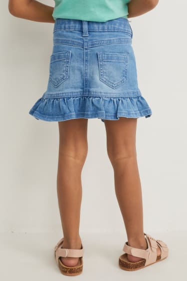 Children - Denim skirt - denim-light blue