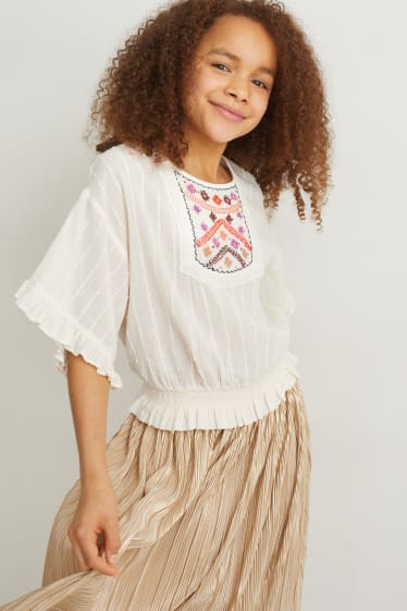 Bambini - Blusa - bianco crema