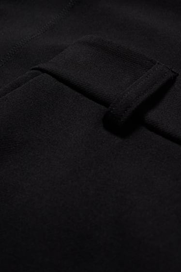 Femmes - Jupe-culotte - high waist - coupe droite - noir