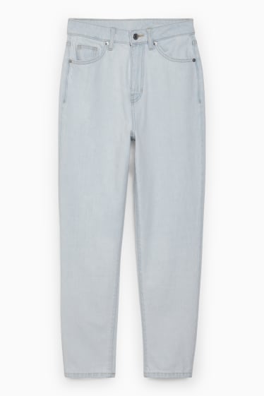 Dona - Mom jeans - high waist - texà blau clar