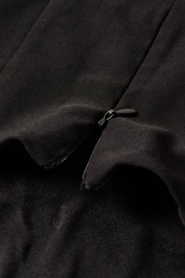 Damen - Crop Top - schwarz