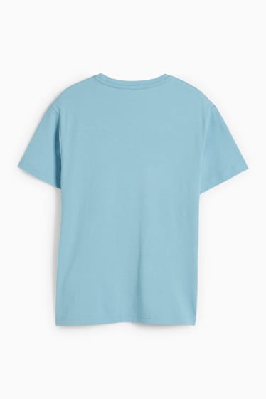 Kinder - Kurzarmshirt - blau