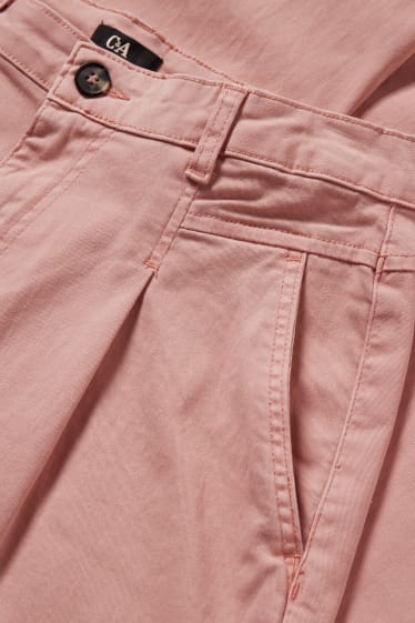 Damen - Culotte - High Waist - Wide Leg - pink