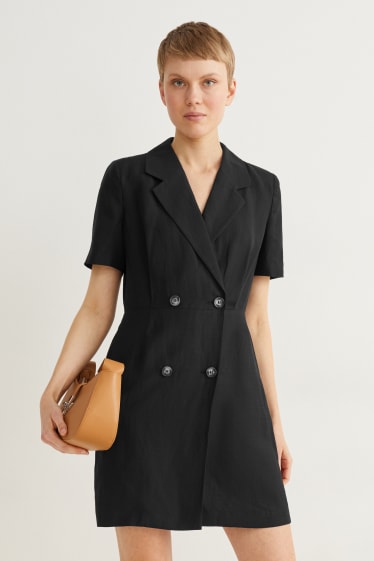 Women - Blazer dress - black