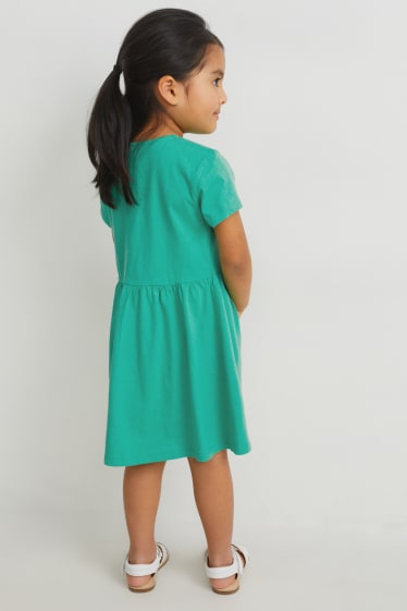 Kinder - Multipack 3er - Kleid - grün