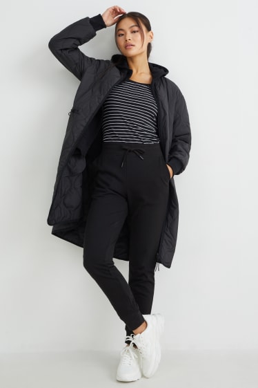 Damen - Basic-Jogginghose - schwarz