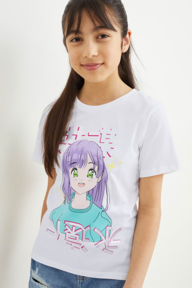 Niños - Camiseta de manga corta - blanco