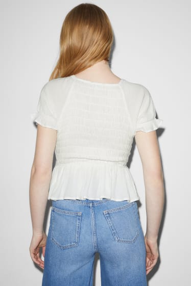 Jóvenes - CLOCKHOUSE - blusa - blanco