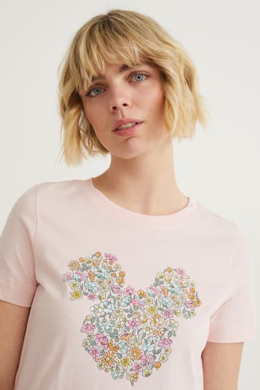 Women - T-shirt - Mickey Mouse - rose