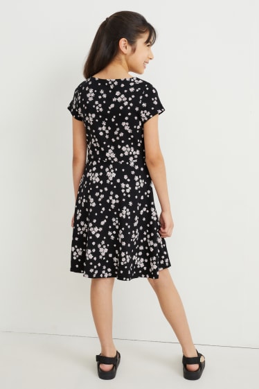 Nena - Paquet de 2 - vestit - fúcsia