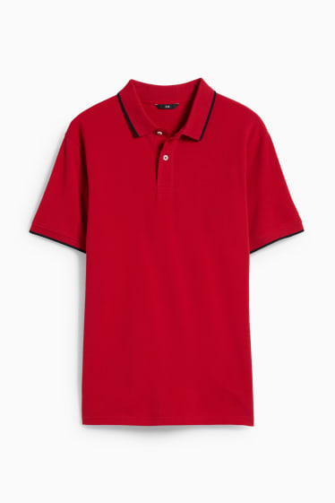 Men - Polo shirt - red