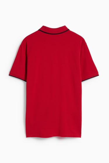 Men - Polo shirt - red