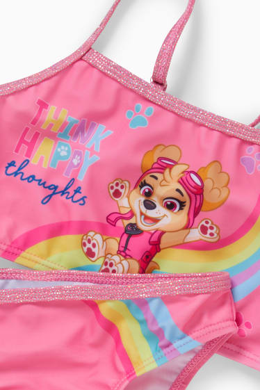 Kinder Mädchen - PAW Patrol - Bikini - LYCRA® XTRA LIFE™ - 2 teilig - pink